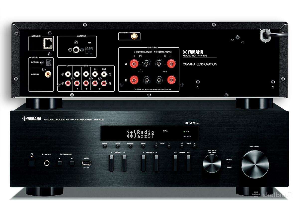 Yamaha R-s202d 2x140w(8) integruotas stiprintuvas - nuotraukos Nr. 6