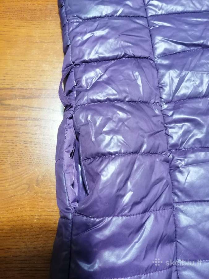 Violetinė ilga striukė mergaitei. Rašo 16 dyd (3) - nuotraukos Nr. 7