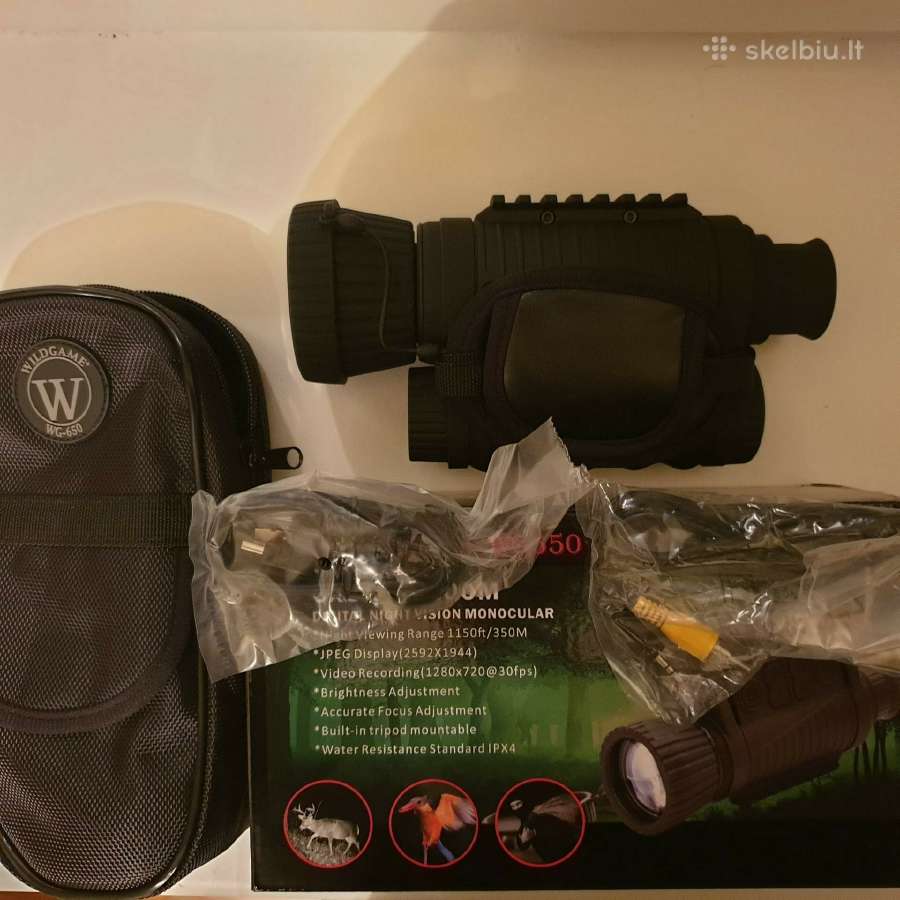 Monokuliaras naktinio matymo prietaisas Wg-650 - nuotraukos Nr. 9
