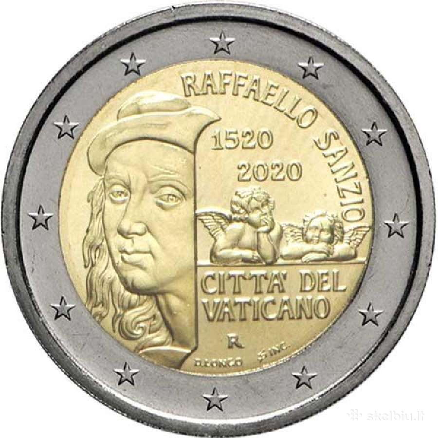 2 eurų Vatikano Unc proginės monetos - nuotraukos Nr. 6