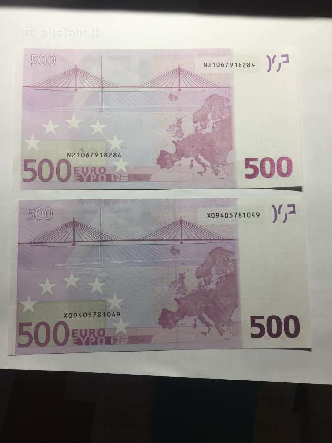 2002m 500 Eur aunc - nuotraukos Nr. 2