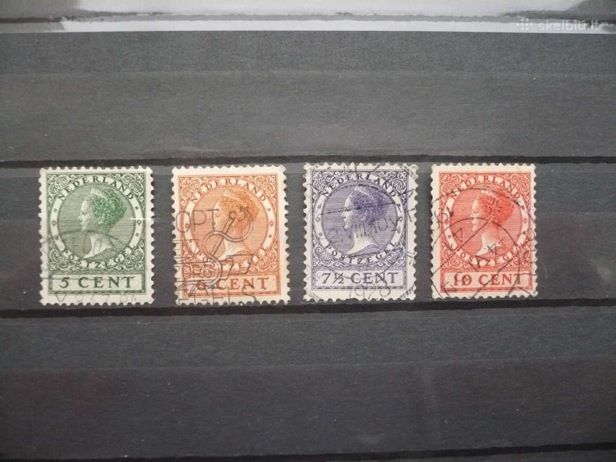1926 -1927 karalienė Wilhelmina - naujos vertybės