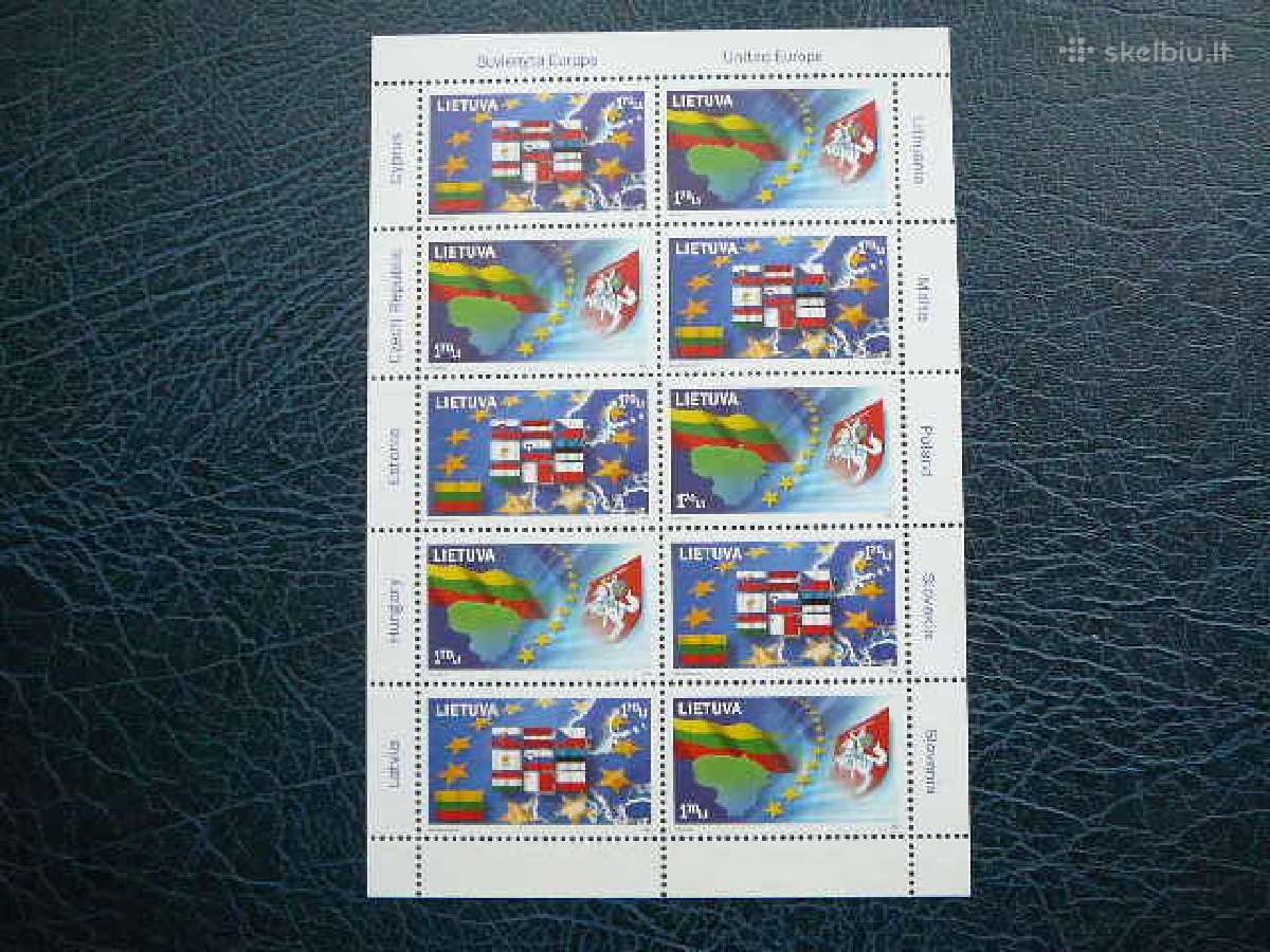 Lietuva 2004 Suvienyta Europa svarus lit844klb.