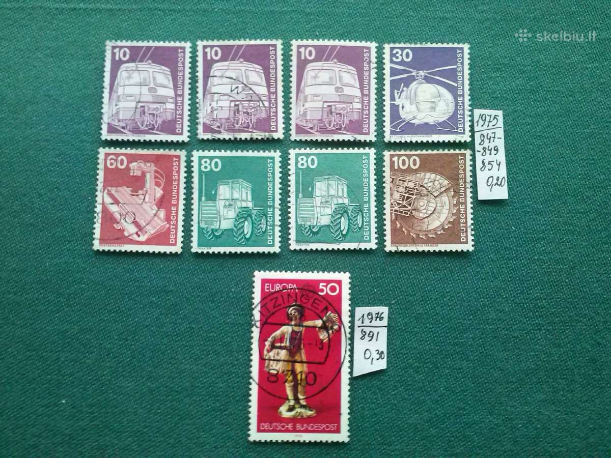 Vokietija 1975-1976 m. - nuotraukos Nr. 2