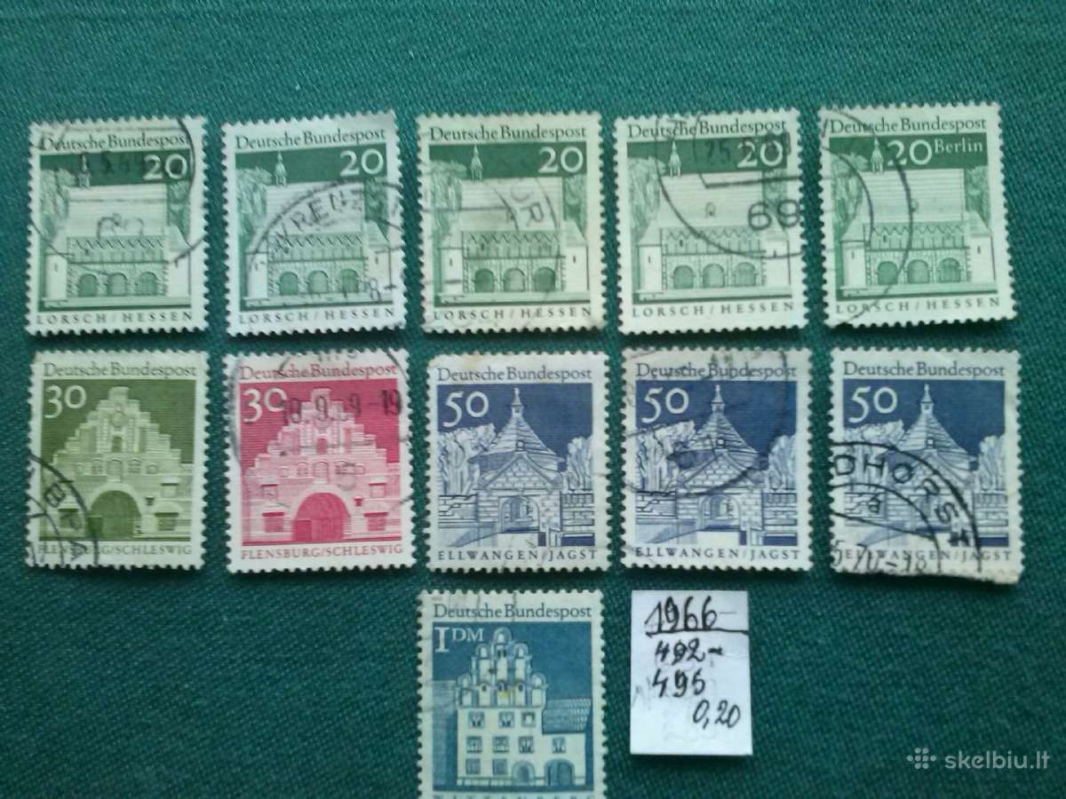 Vokietija 1966 m. - nuotraukos Nr. 2