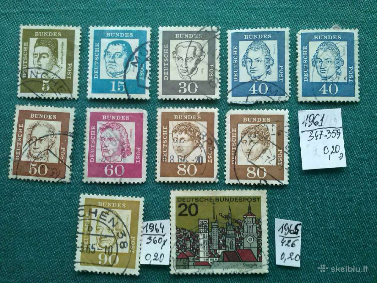 Vokietija 1961-65 m. - nuotraukos Nr. 2