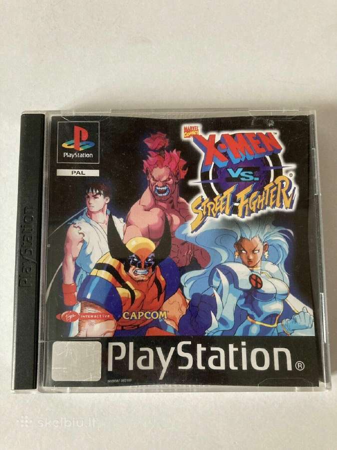 Marvel Comics - X-men Vs. Street Fighter - Ps1 - nuotraukos Nr. 13