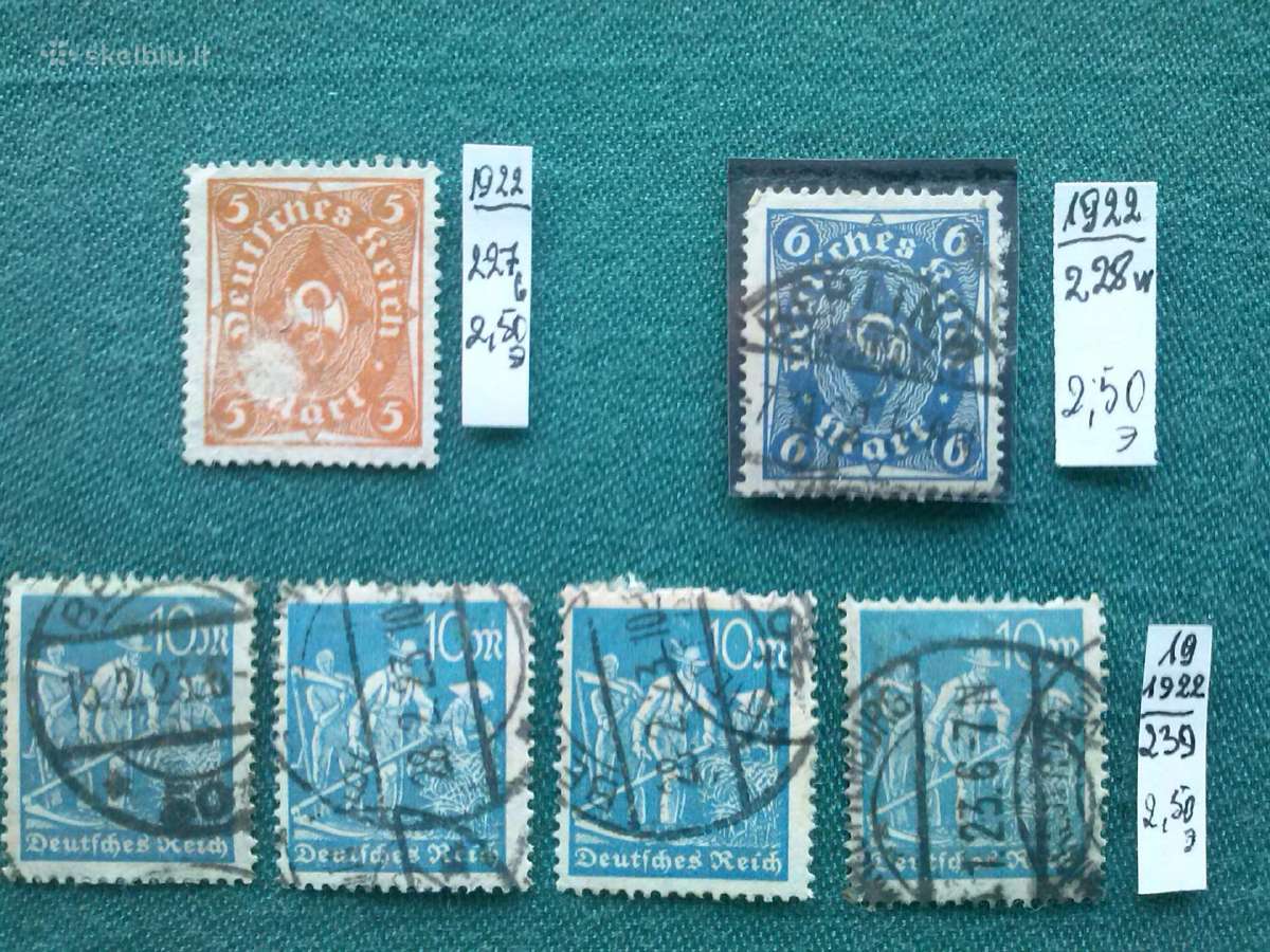 Vokietija 1922 m. - nuotraukos Nr. 2
