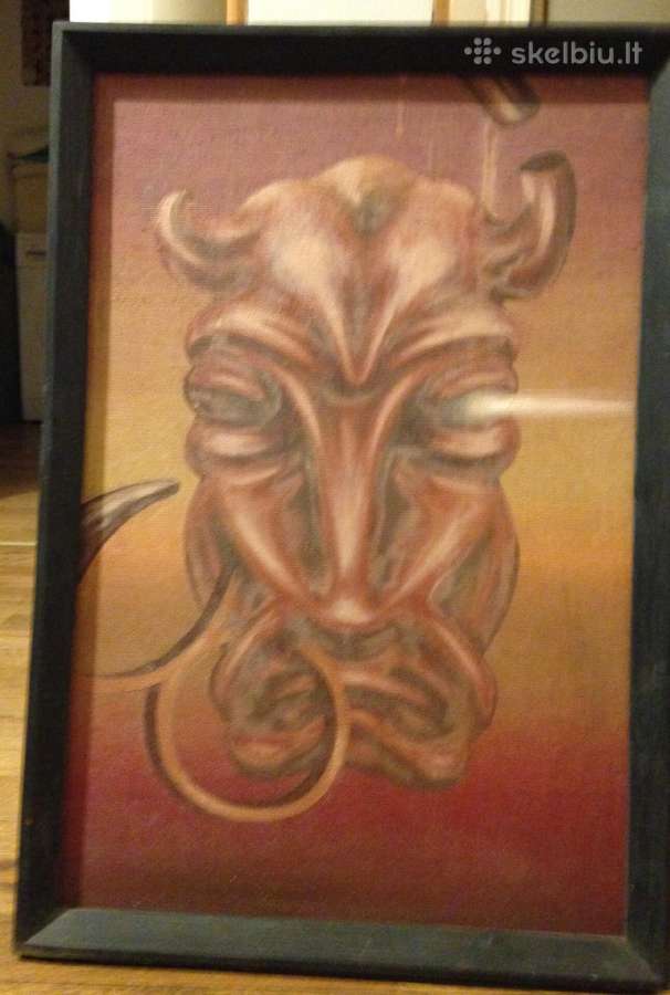 Tapybos darbas , Jautis ( zodiakas)
