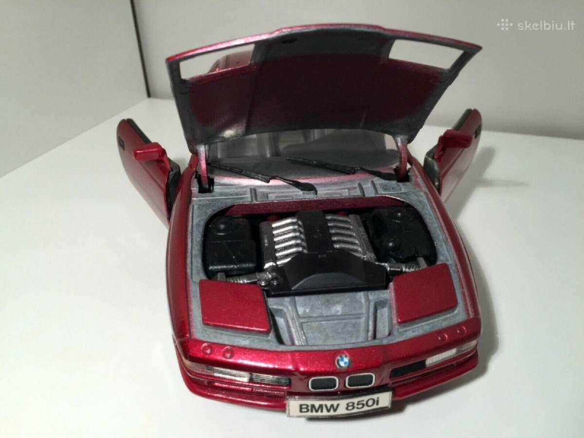 Bmw E31 8 Serijos Modelis automodelis 1:18 850i - nuotraukos Nr. 6