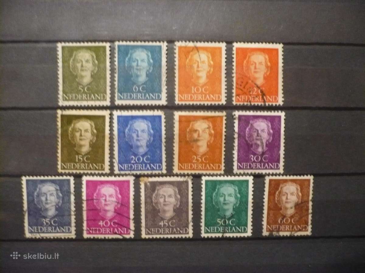 1949 -1951karalienė Juliana, fotograviūra