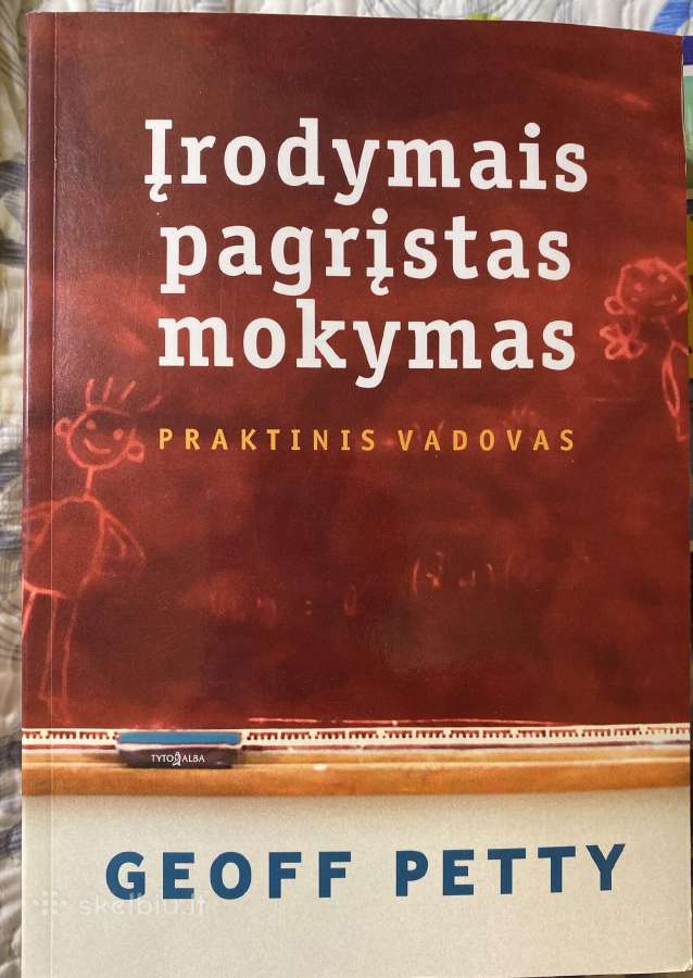 Knyga pedagogui “Įrodymai pagrįstas mokymas