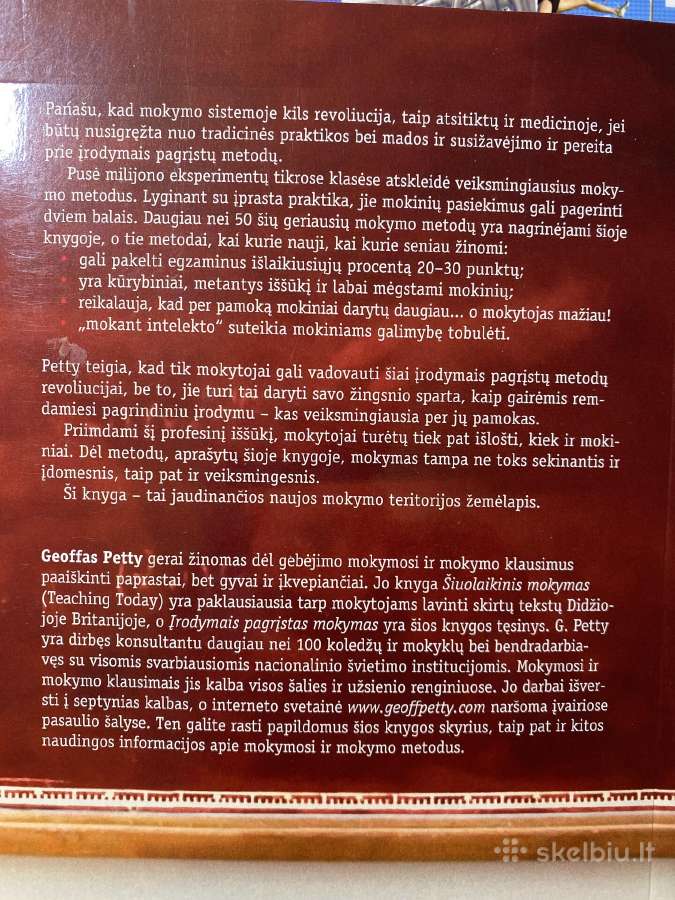 Knyga pedagogui “Įrodymai pagrįstas mokymas - nuotraukos Nr. 4