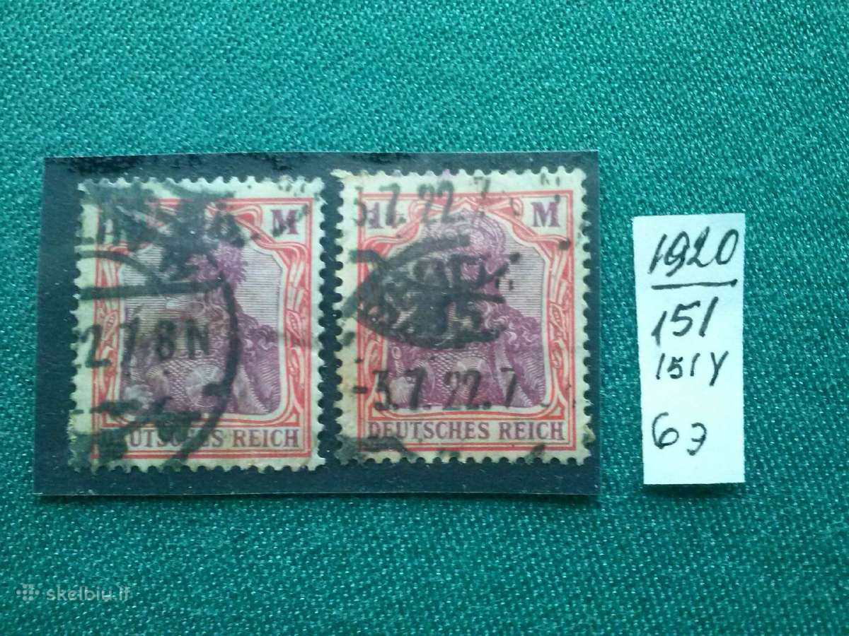 Vokietija 1920 m - nuotraukos Nr. 2