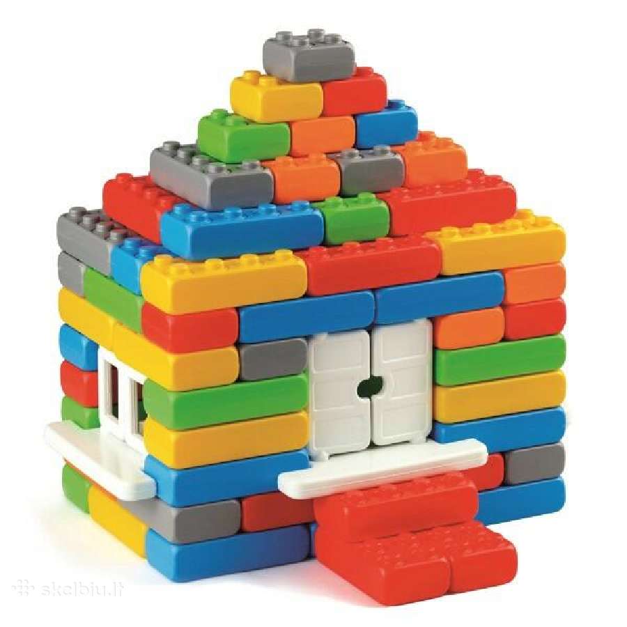 Marioinex kaladėlės "Statybiniai blokai" vaikams - nuotraukos Nr. 3