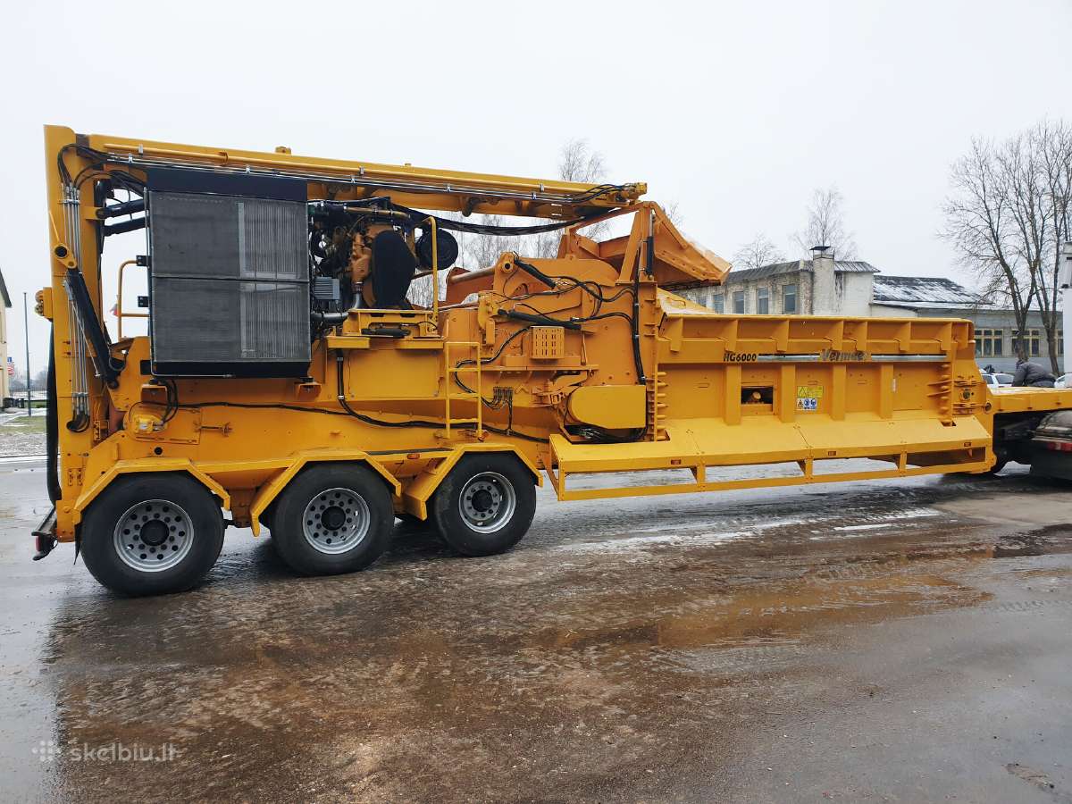 Medienos smulkintuvas Vermeer Hg6000