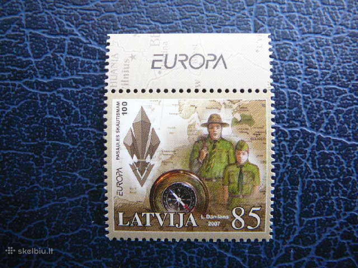 Europa Skautai Latvija Mnh ltt700