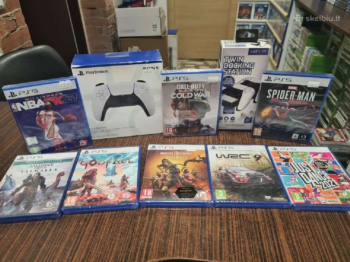Sony Playstation 5 Žaidimai Klaipeda Liepu g.44 - nuotraukos Nr. 20