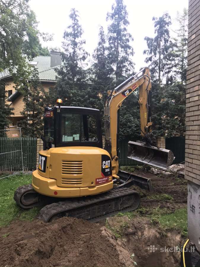 Ekskavatoriaus nuoma su plaktuku hidro kujiu - nuotraukos Nr. 8