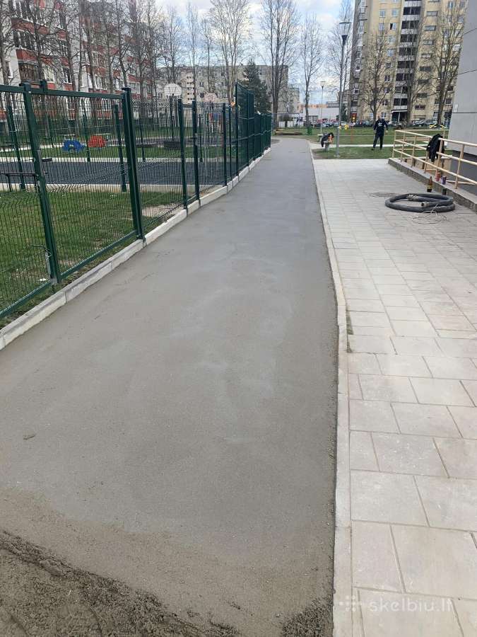 Grindų betonavimas - nuotraukos Nr. 19