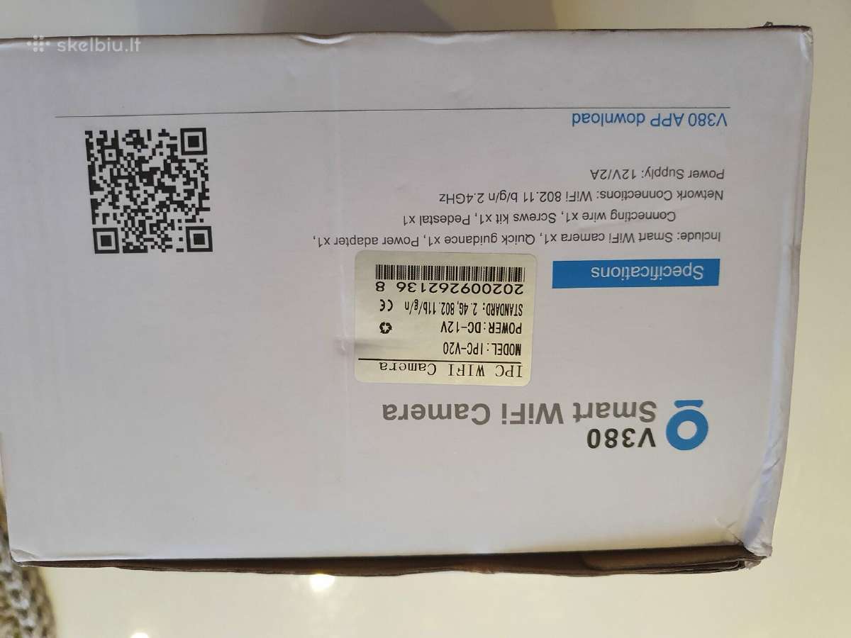Ip WiFi kamera su įrašymu į kortelę - nuotraukos Nr. 4