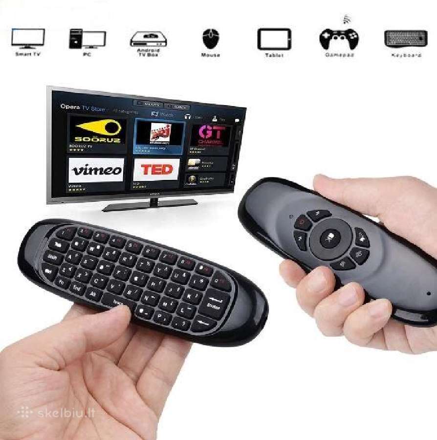 Belaidė Klaviatūra / Pelė / Air Mouse C120 - nuotraukos Nr. 2