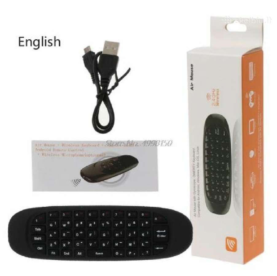 Belaidė Klaviatūra / Pelė / Air Mouse C120 - nuotraukos Nr. 4
