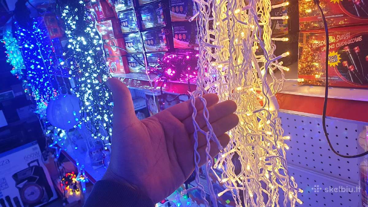 Pigiausiai! Lauko LED Varvekliai Girliandos Ir Kt. - nuotraukos Nr. 17