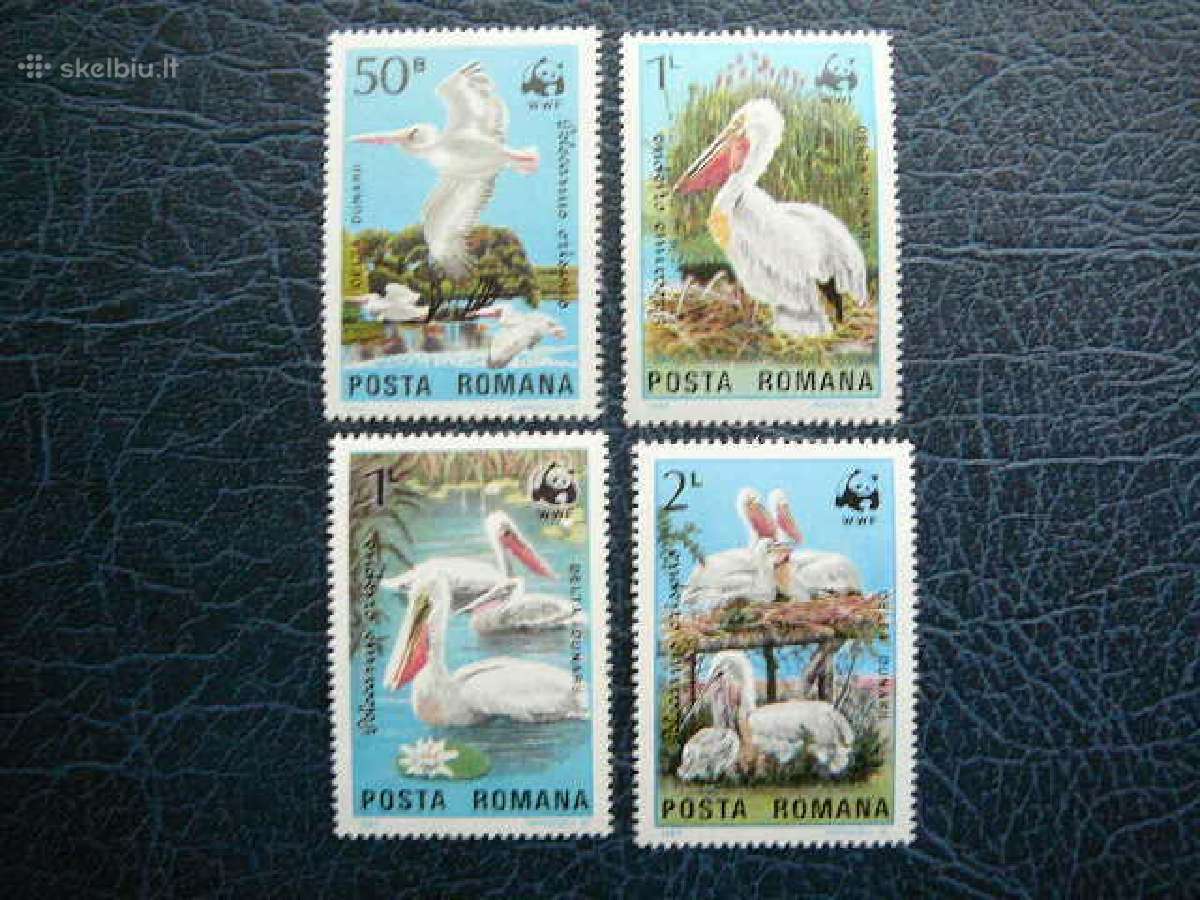 Pauksciai Rumunija 1984 Mnh alb4104