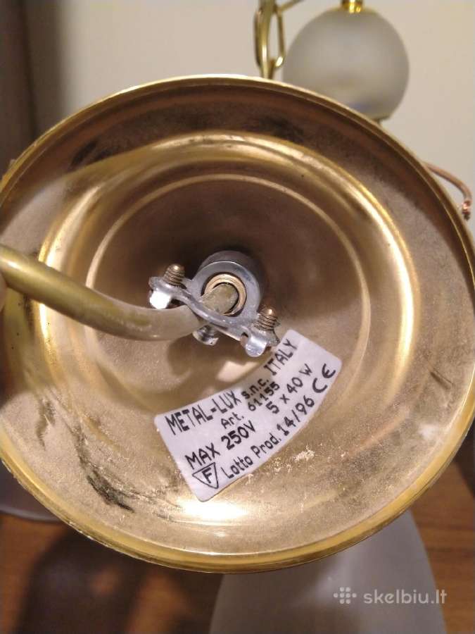 Pakabinamas šviestuvas Metal Lux - nuotraukos Nr. 6
