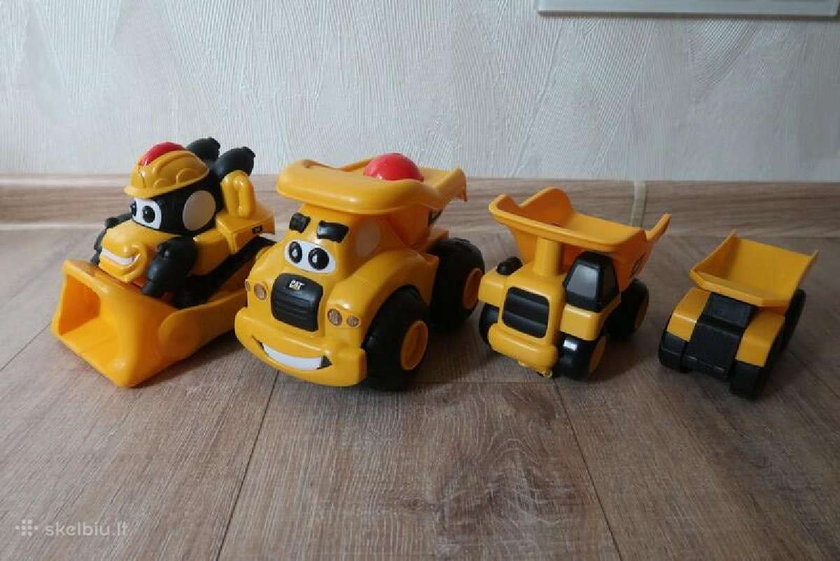 Cat sunkvežimiai, buldozeris - construction toys