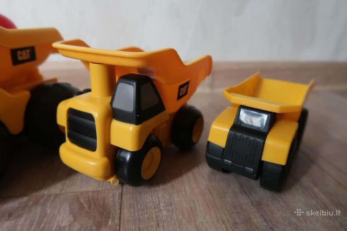 Cat sunkvežimiai, buldozeris - construction toys - nuotraukos Nr. 3