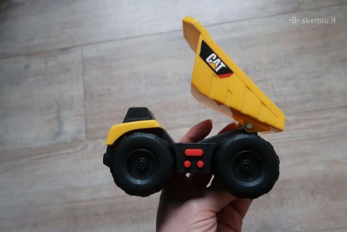 Cat sunkvežimiai, buldozeris - construction toys - nuotraukos Nr. 10