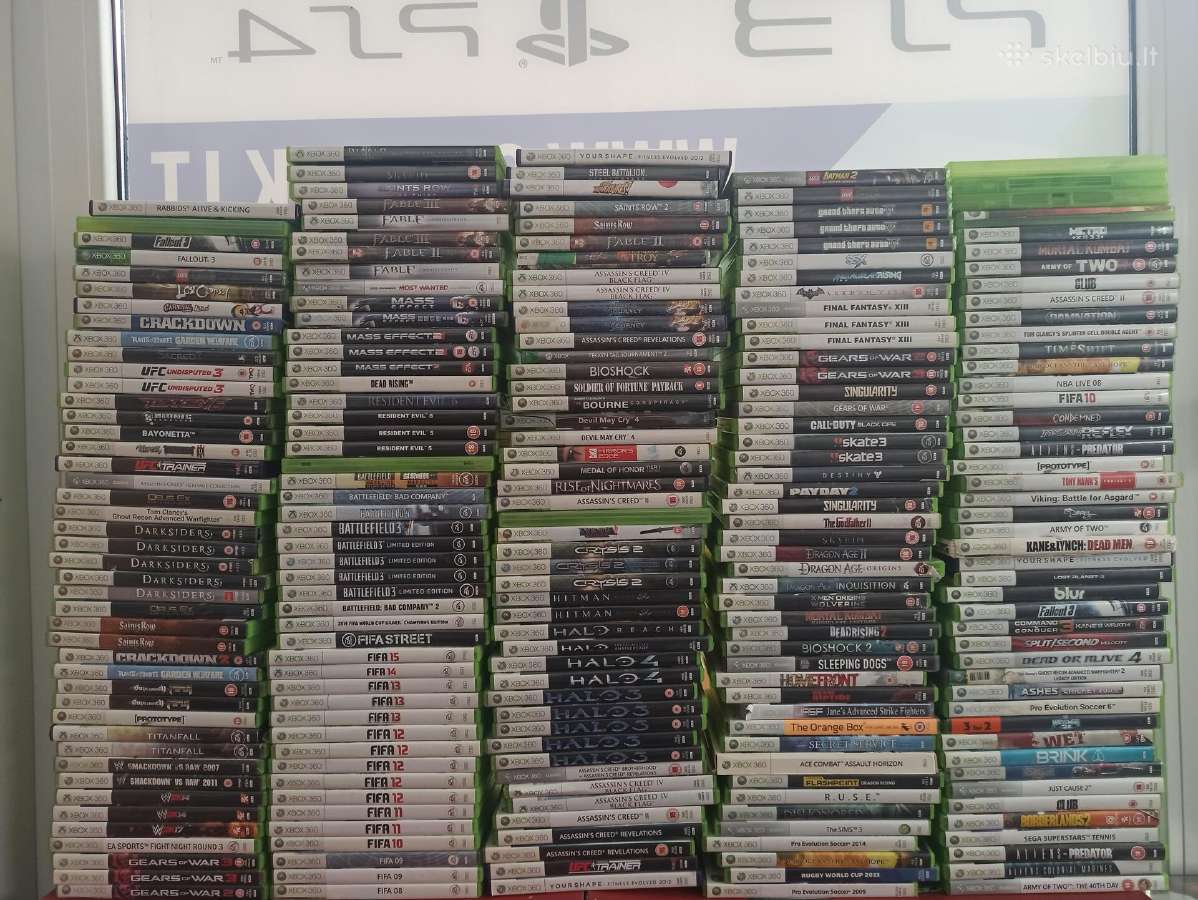 Xbox 360 žaidimai Vilniuje Laisvės pr. 125 - nuotraukos Nr. 7
