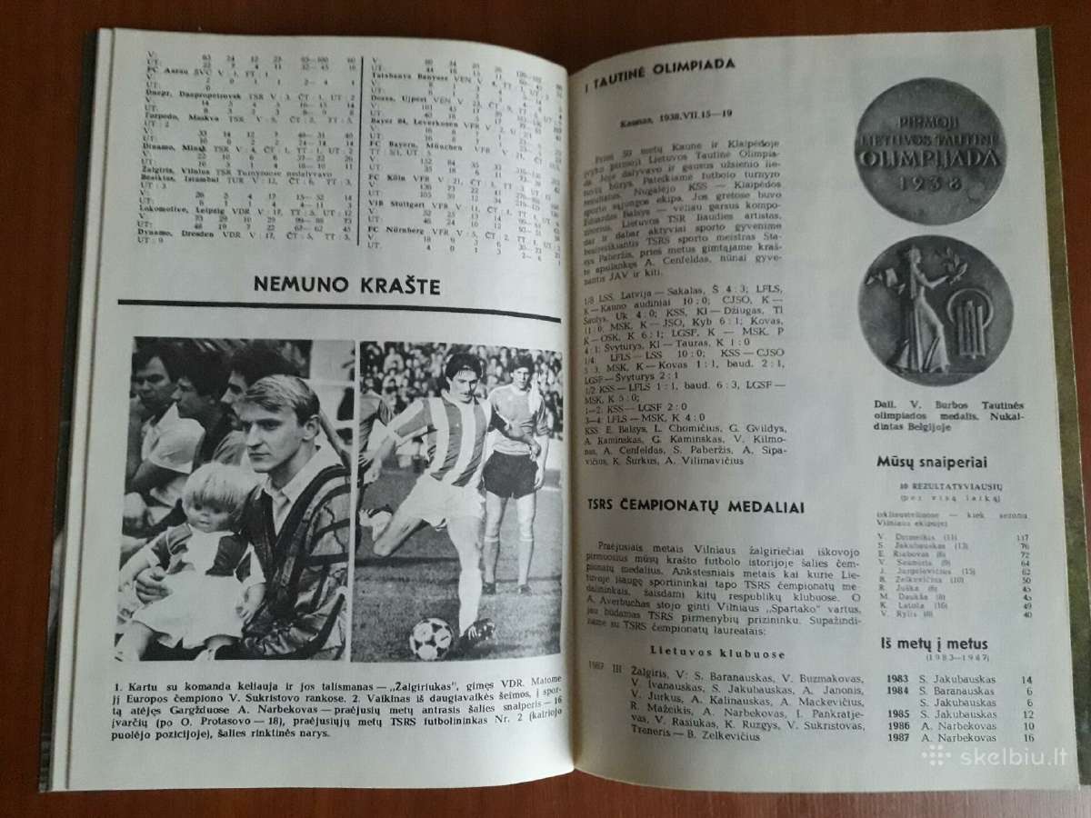 Vilniaus "Žalgiris" - "Austria Memphis" 1988 metai - nuotraukos Nr. 4