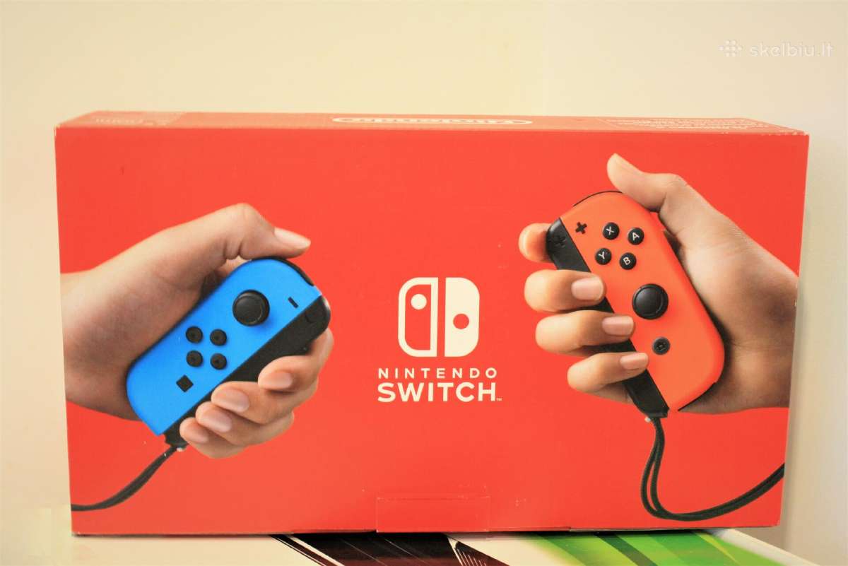 Nintendo Switch konsolės Vilnius Laisvės pr.125 - nuotraukos Nr. 4
