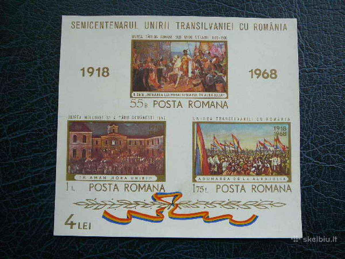 Daile Rumunija 1968 svarus alb2721