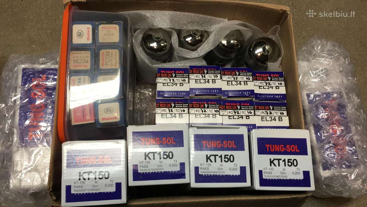 Tung sol kt120, kt150 lempos