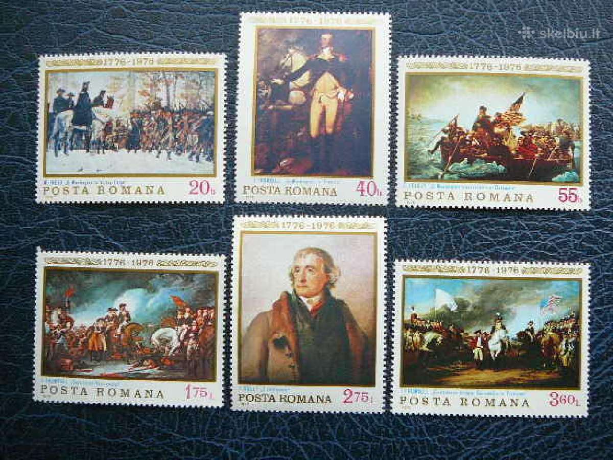 200m. Amerikai Rumunija 1976 Mnh alb3320