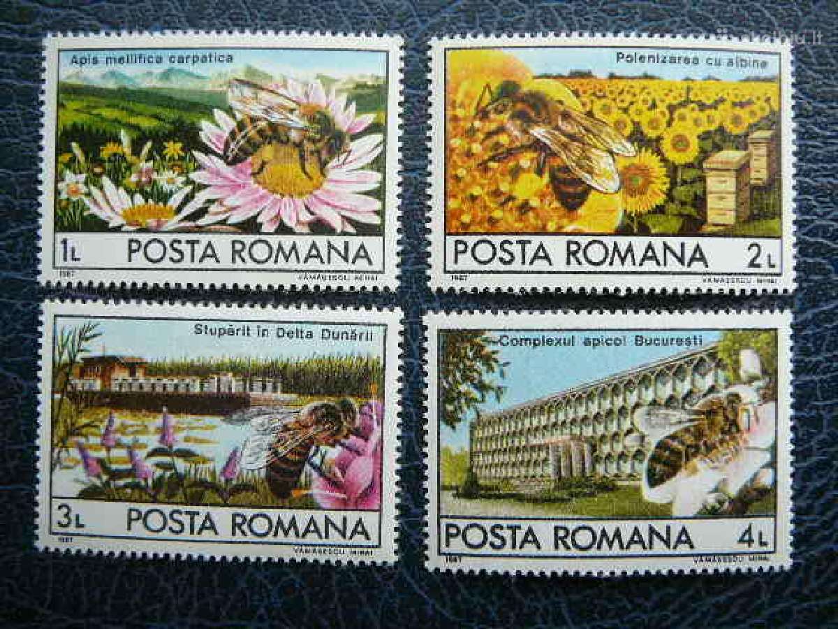 Bites Rumunija 1987 Mnh alb4407
