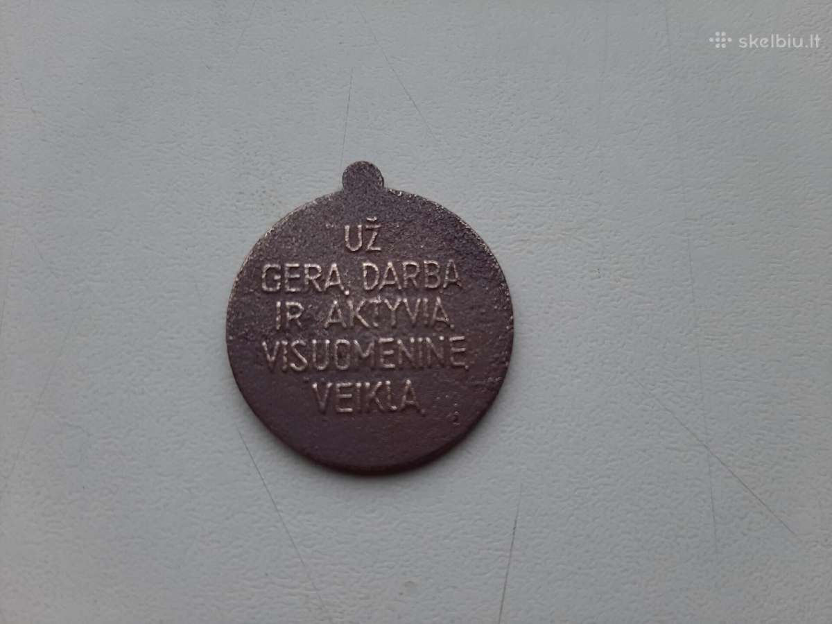 Medalis 1940-1965 Lietuvos Tsr - nuotraukos Nr. 2