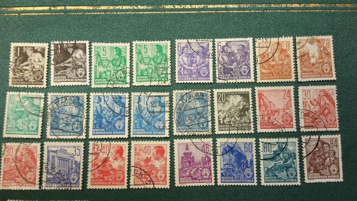 Vokietija (Ddr) 1953 m. - nuotraukos Nr. 5