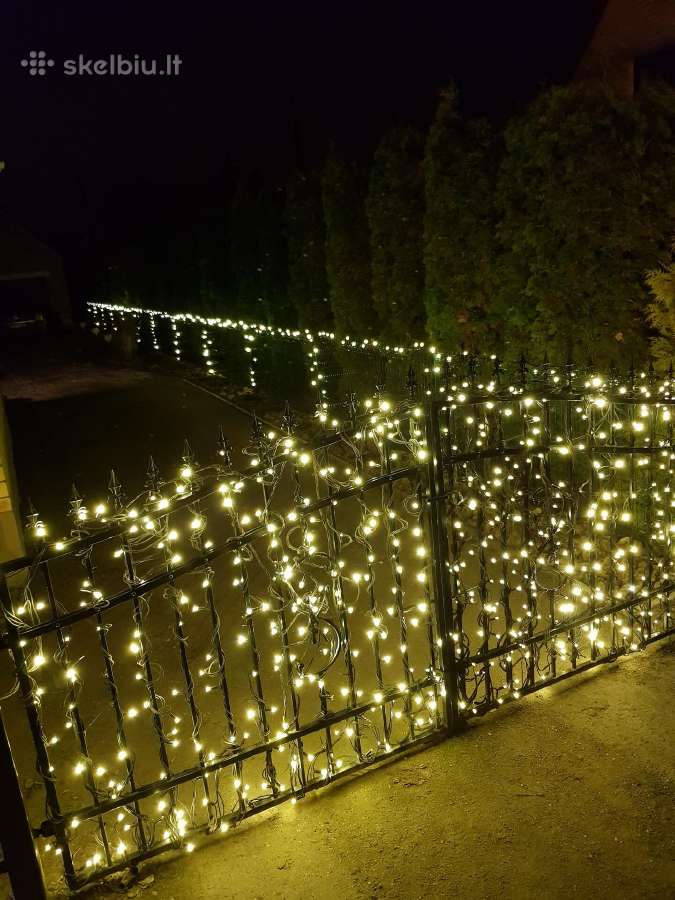 LED lauko girliandos - nuotraukos Nr. 4
