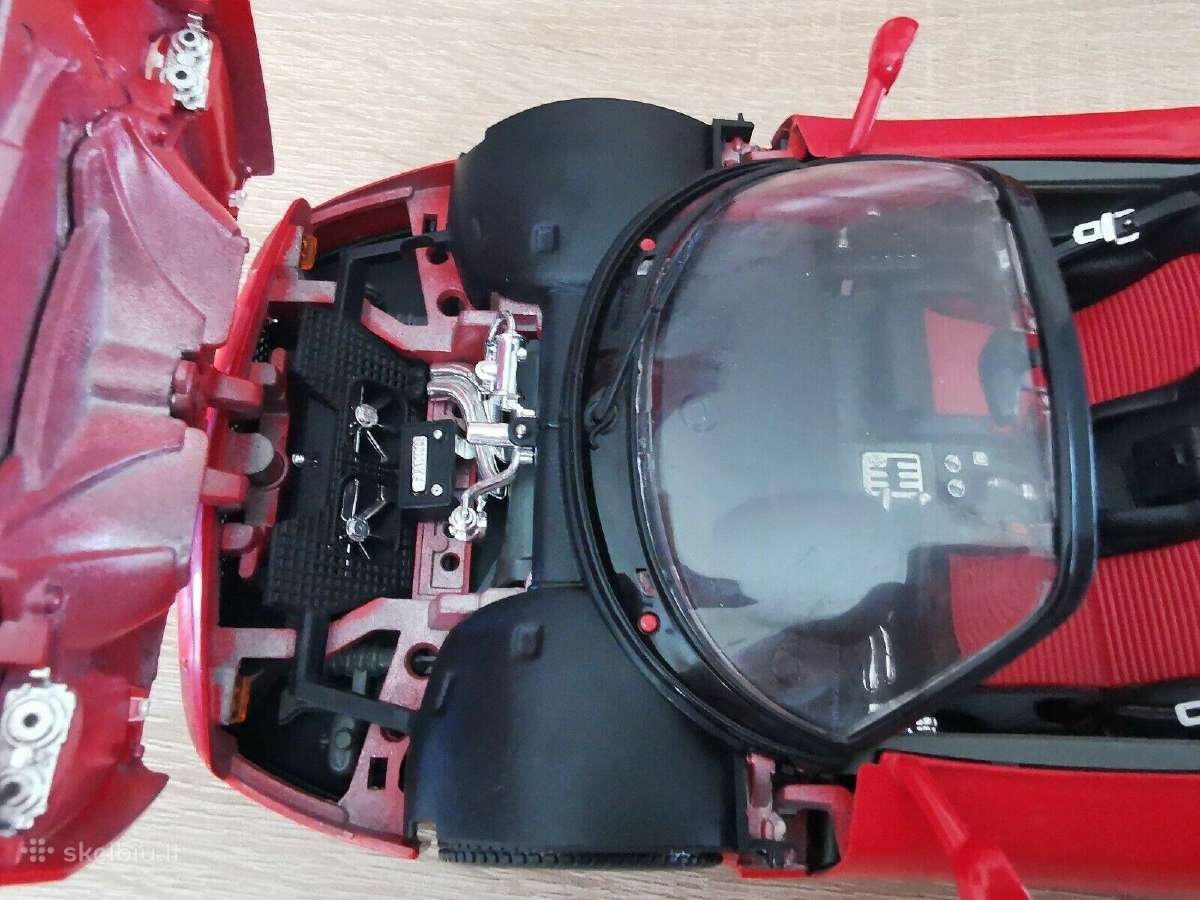 Ferrari F50 modelis 1:18 Modeliukas Itališkas - nuotraukos Nr. 3