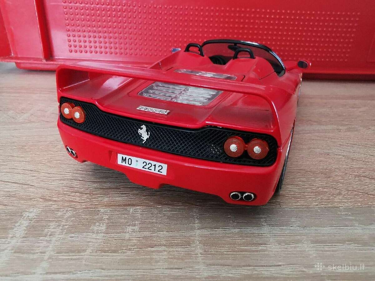Ferrari F50 modelis 1:18 Modeliukas Itališkas - nuotraukos Nr. 6