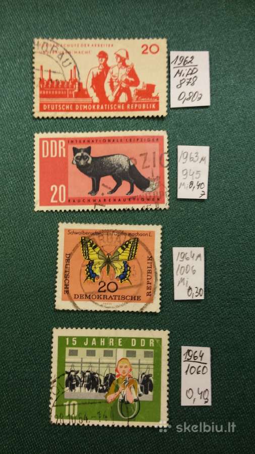 Vokietija (Ddr) 1962-64 m. - nuotraukos Nr. 2