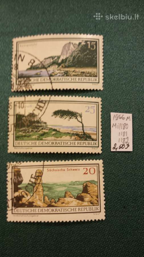 Vokietija (Ddr) 1966 m. - nuotraukos Nr. 2