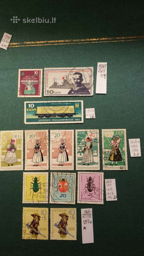 Vokietija (Ddr) 1967 m. - nuotraukos Nr. 4