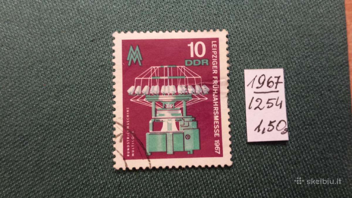 Vokietija (Ddr) 1967 m. - nuotraukos Nr. 5