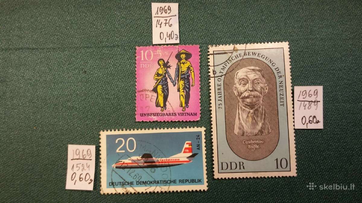 Vokietija (Ddr) 1969 m. - nuotraukos Nr. 2